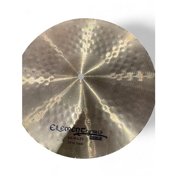 Used Peace 14in Element Hihat Pair Cymbal