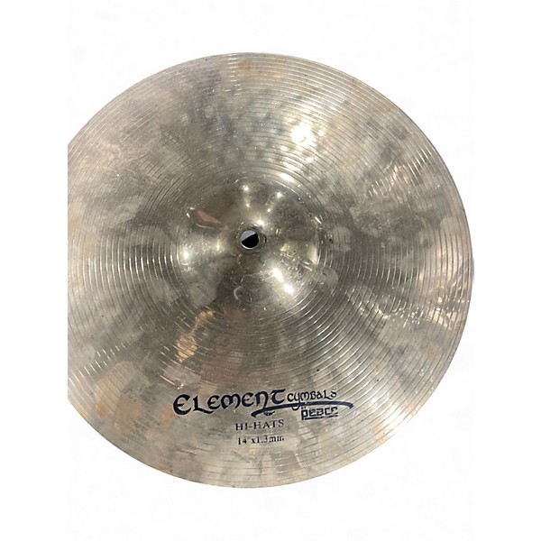 Used Peace 14in Element Hihat Pair Cymbal