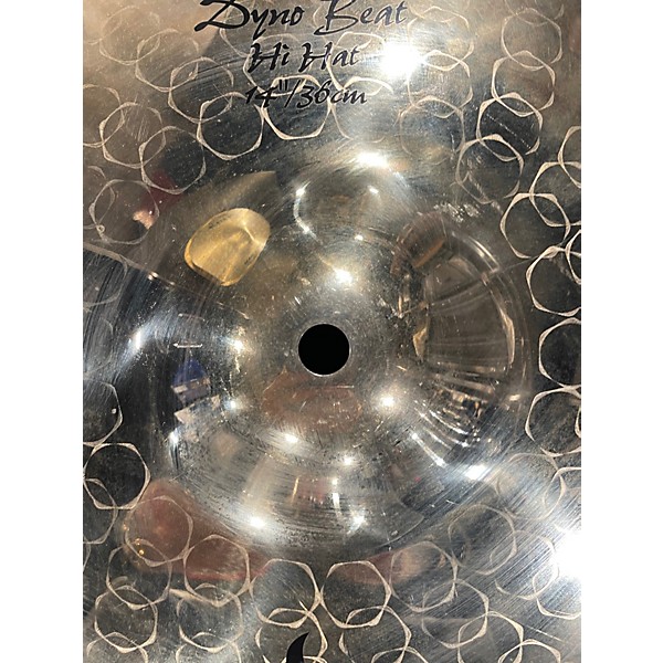 Used Zildjian 14in Z Custom Dyno Beat Hi Hat Cymbal