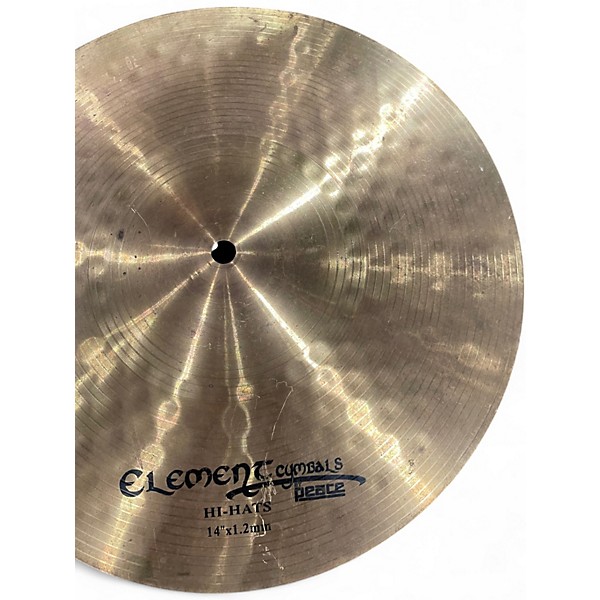 Used Peace 14in Element Hi Hat Bottom Cymbal