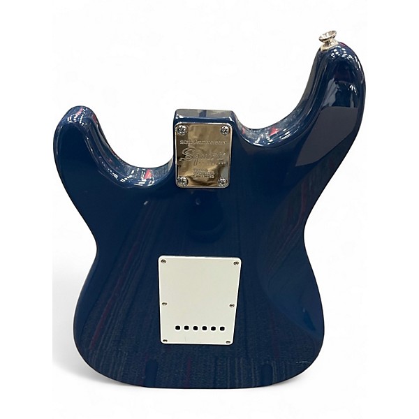 Used Squier Stratocaster Blue Solid Body Electric Guitar