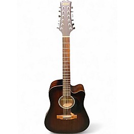 Used Mitchell T331TCE-BST Mahogany 12 String Acoustic Electric Guitar
