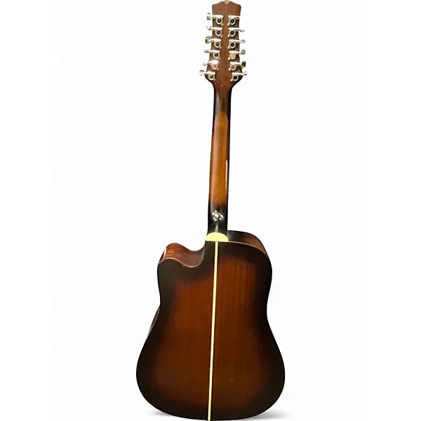 Used Mitchell T331TCE-BST Mahogany 12 String Acoustic Electric Guitar