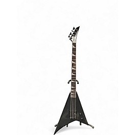 Used 2025 Jackson FLYING V CTJ Black Electric Bass Guitar