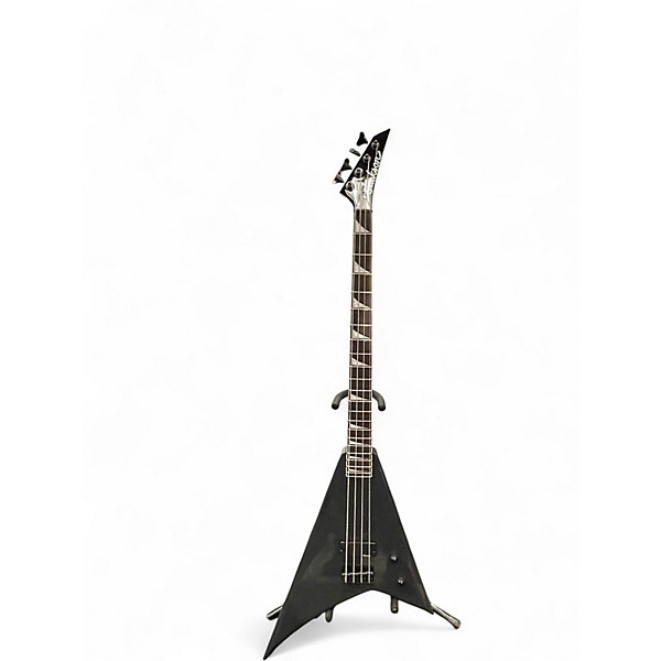 Used 2025 Jackson FLYING V CTJ Black Electric Bass Guitar