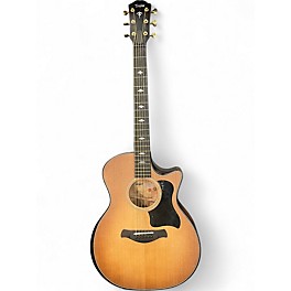 Used Taylor 614ce Builders Edition Caramel Burst Acoustic Electric Guitar