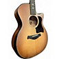 Used Taylor 614ce Builders Edition Caramel Burst Acoustic Electric Guitar