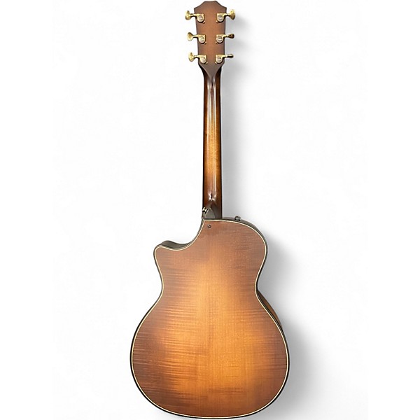 Used Taylor 614ce Builders Edition Caramel Burst Acoustic Electric Guitar