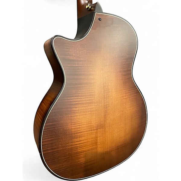 Used Taylor 614ce Builders Edition Caramel Burst Acoustic Electric Guitar