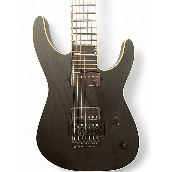 Used Jackson SL7 JEFF LOOMIS Satin Black Solid Body Electric Guitar