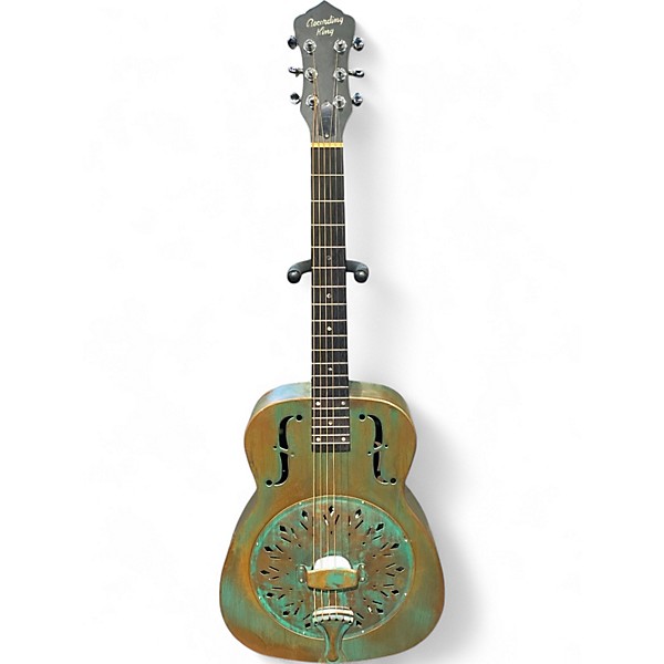Used Recording King RM997VG Copper Acoustic Guitar