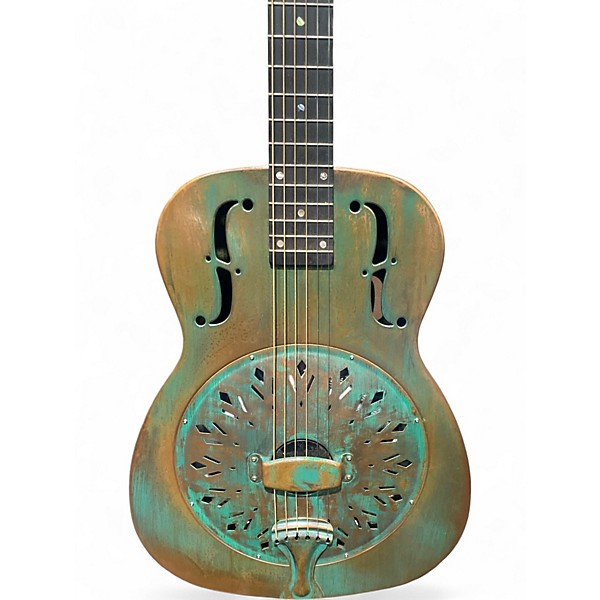 Used Recording King RM997VG Copper Acoustic Guitar