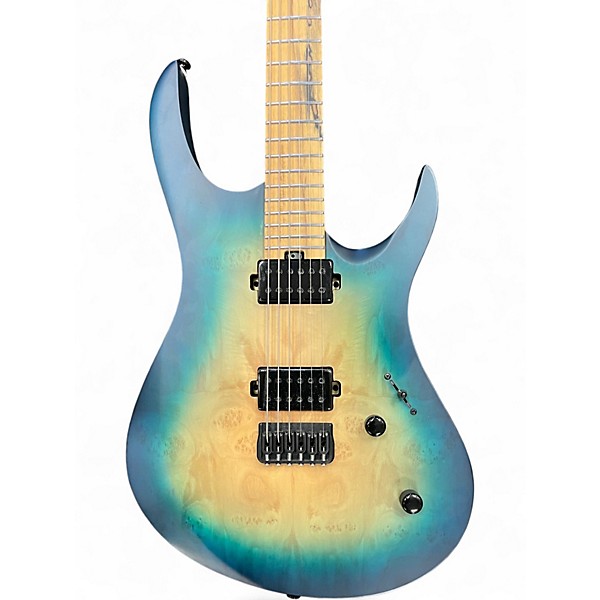 Used Balaguer Diablo Trans Blue Baritone Guitars