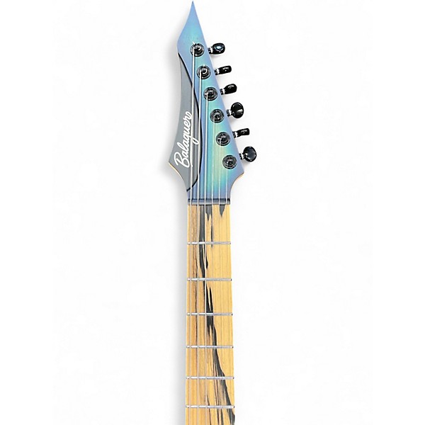 Used Balaguer Diablo Trans Blue Baritone Guitars