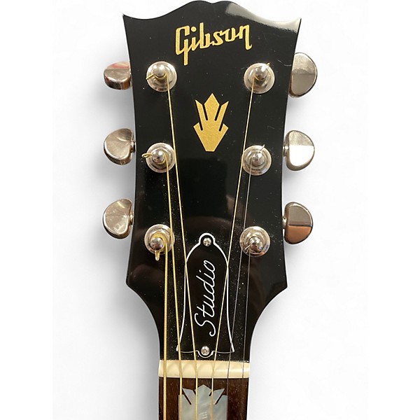 Used Gibson SJ200 Studio rosewood Super Jumbo 3 Color Sunburst Acoustic Electric Guitar