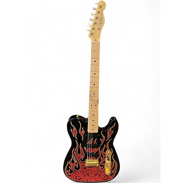 Used Fender Artist Series James Burton Telecaster 2 Color Sunburst Solid Body Electric Guitar