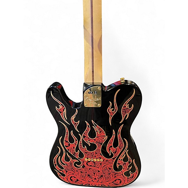 Used Fender Artist Series James Burton Telecaster 2 Color Sunburst Solid Body Electric Guitar