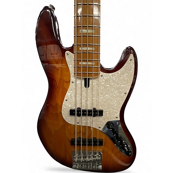 Used Sire marcus miller v8 5 string 2 Tone Sunburst Electric Bass Guitar