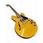 Used Epiphone ES335 IG Metallic Gold Hollow Body Electric Guitar