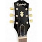 Used Epiphone ES335 IG Metallic Gold Hollow Body Electric Guitar