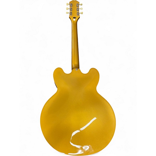 Used Epiphone ES335 IG Metallic Gold Hollow Body Electric Guitar