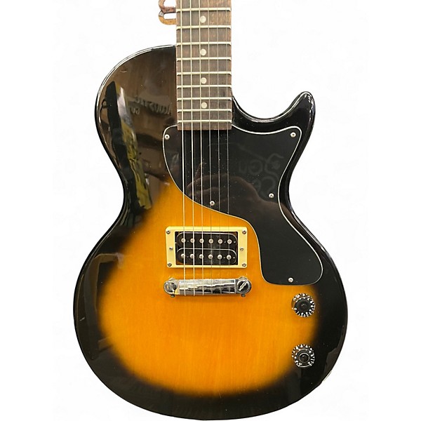 Used Epiphone Les Paul Junior Single Cut 2 Color Sunburst Solid Body Electric Guitar