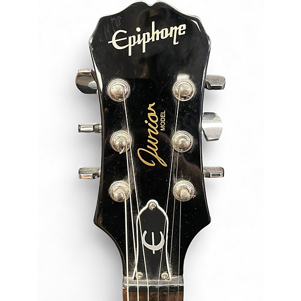 Used Epiphone Les Paul Junior Single Cut 2 Color Sunburst Solid Body Electric Guitar