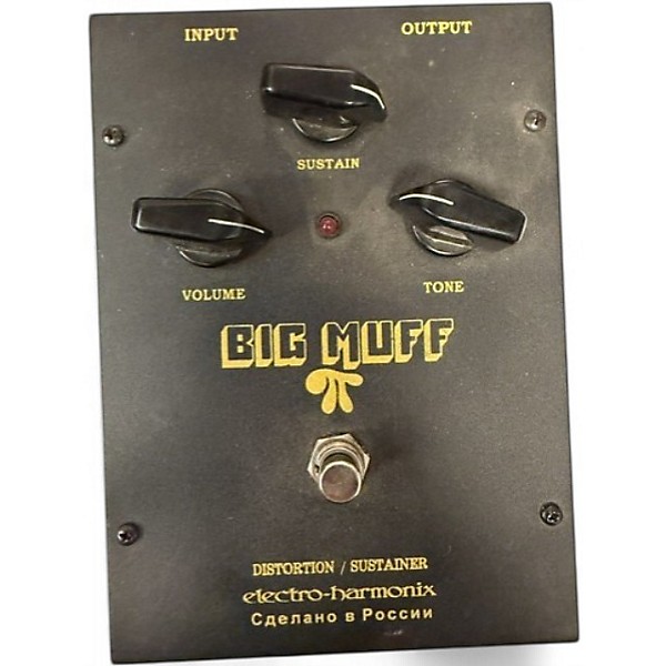 Used Electro-Harmonix Russian Big Muff Distortion Sustainer Effect Pedal