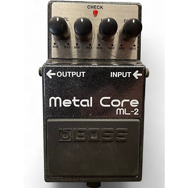 Used BOSS ML2 Metal Core Distortion Effect Pedal