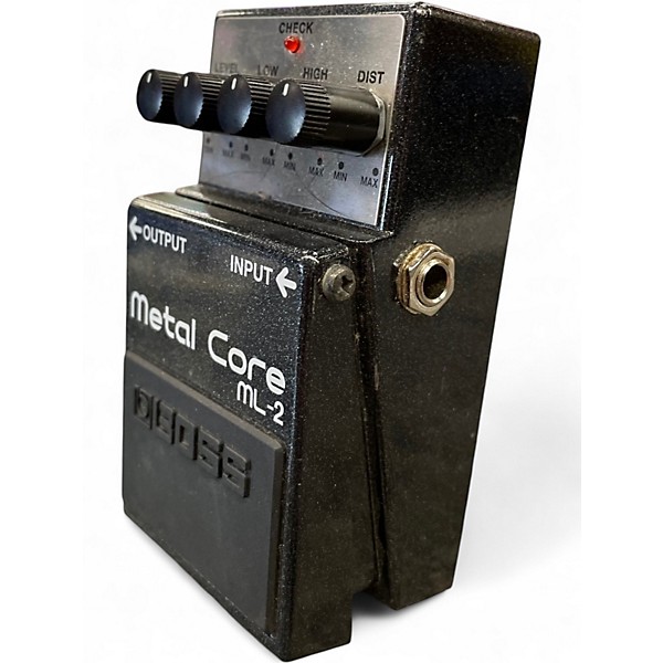 Used BOSS ML2 Metal Core Distortion Effect Pedal
