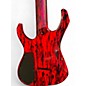 Used Guerilla M7HSM Candy Red Burst Solid Body Electric Guitar