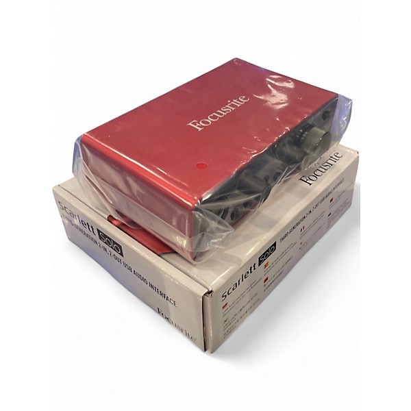 Used Focusrite Scarlett Solo Gen 3 Audio Interface