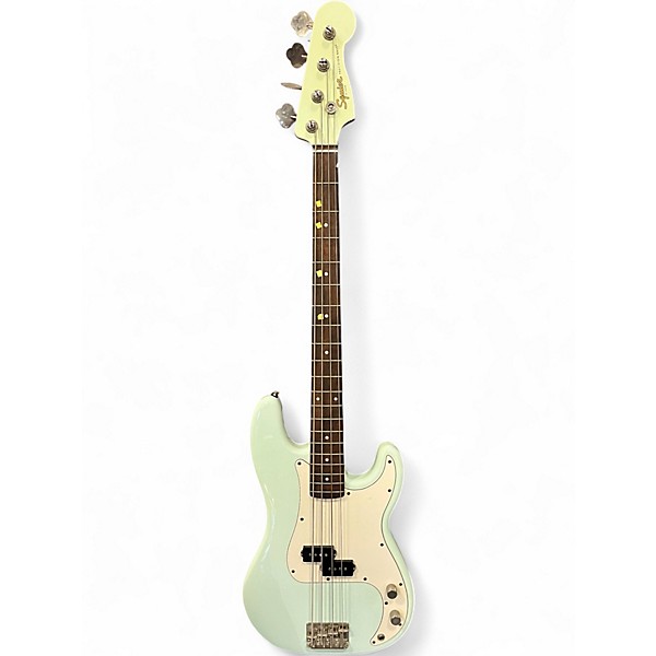 Used Squier Precision Bass Sonic Blue Electric Bass Guitar