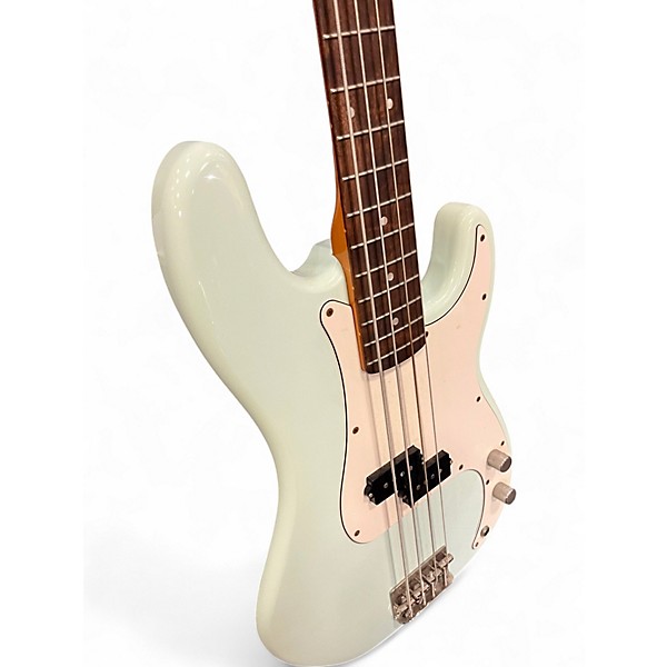 Used Squier Precision Bass Sonic Blue Electric Bass Guitar
