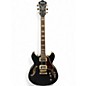Used Ibanez AS73G BKF Flat Black Hollow Body Electric Guitar thumbnail