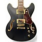 Used Ibanez AS73G BKF Flat Black Hollow Body Electric Guitar