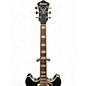 Used Ibanez AS73G BKF Flat Black Hollow Body Electric Guitar