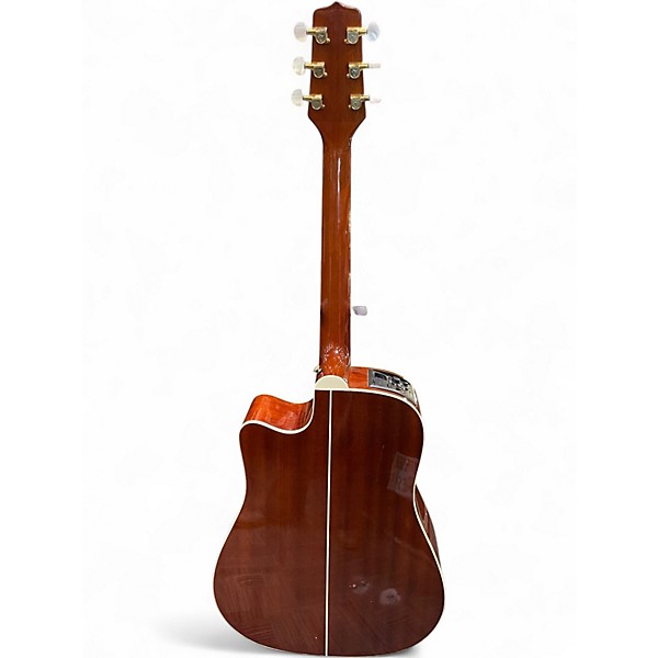 Used Takamine EG530DLX Natural Acoustic Electric Guitar