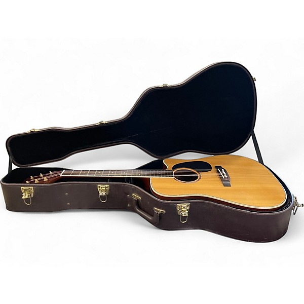 Used Takamine EG530DLX Natural Acoustic Electric Guitar