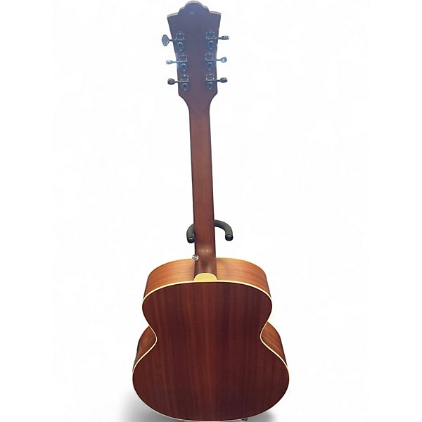 Used Guild F240E Natural Acoustic Electric Guitar