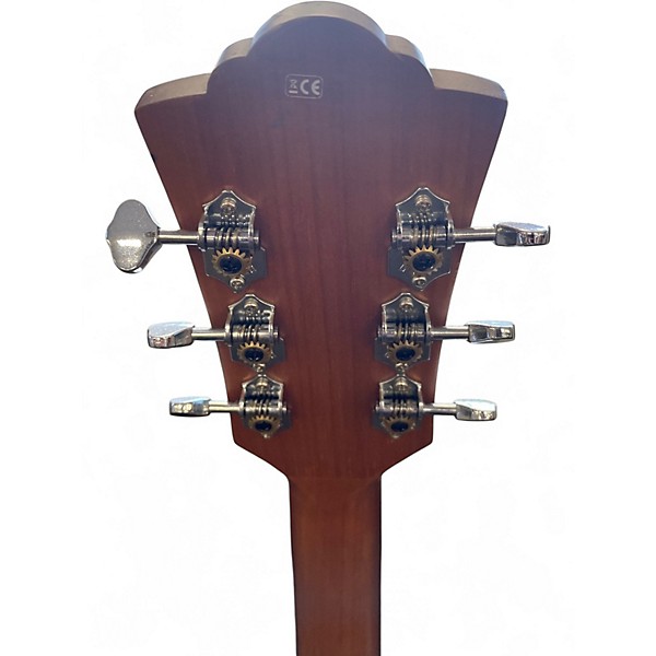 Used Guild F240E Natural Acoustic Electric Guitar