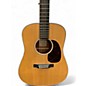 Used Martin DREADNOUGHT JUNIOR Natural Acoustic Electric Guitar