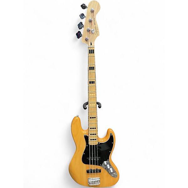 Used Squier Classic Vibe 70s Jazz Bass Natural Electric Bass Guitar