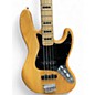 Used Squier Classic Vibe 70s Jazz Bass Natural Electric Bass Guitar