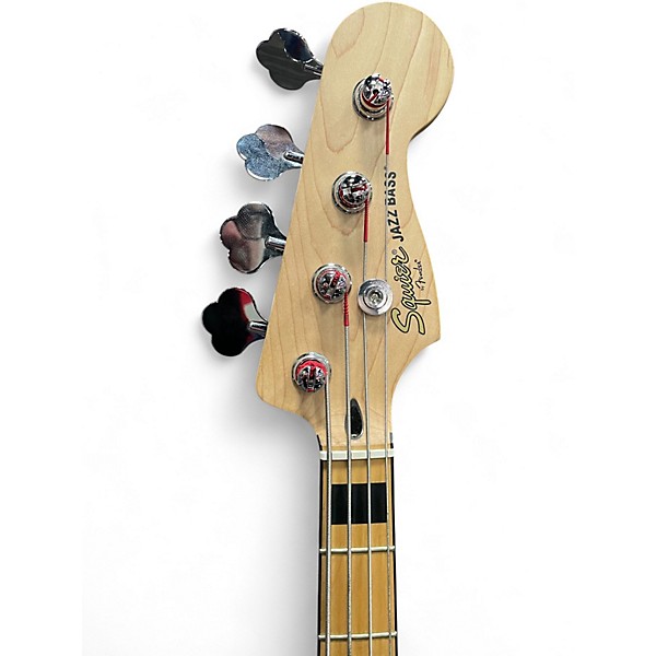 Used Squier Classic Vibe 70s Jazz Bass Natural Electric Bass Guitar