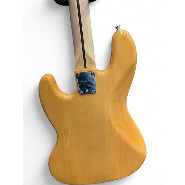 Used Squier Classic Vibe 70s Jazz Bass Natural Electric Bass Guitar