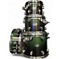 Used PDP by DW 5 Piece MX Green Drum Kit