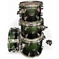 Used PDP by DW 5 Piece MX Green Drum Kit