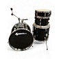 Used Sound Percussion Labs 4 Piece 4 Piece Black Drum Kit thumbnail