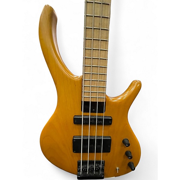 Used 1990s Tobias Renegade 4 String Natural Electric Bass Guitar